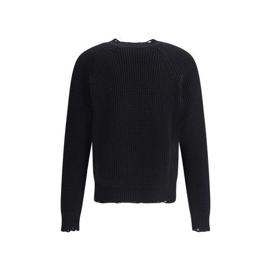 Dsquared² Black Wool Sweatshirt