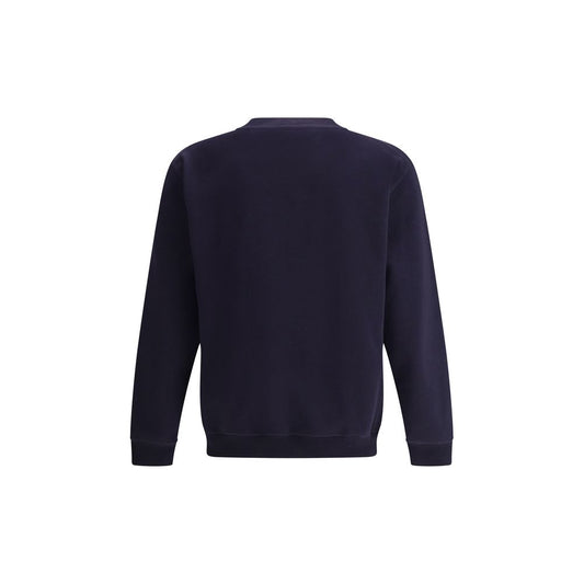 Brunello Cucinelli Blue Cotton Sweatshirt