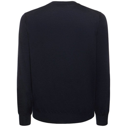 Brunello Cucinelli Blue Cashmere Men's Sweater