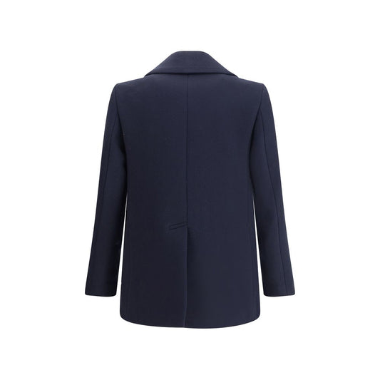 Givenchy Blue Wool Coat