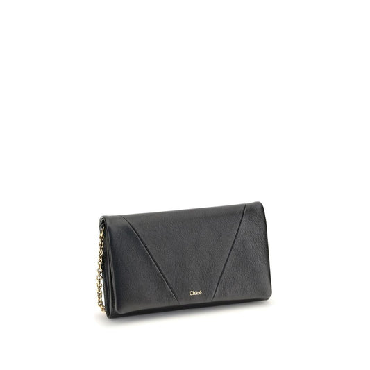 Chloé Black Calf Leather Bos Taurus Wallet