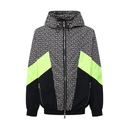 Balmain Multicolor Nylon Jackets & Coat