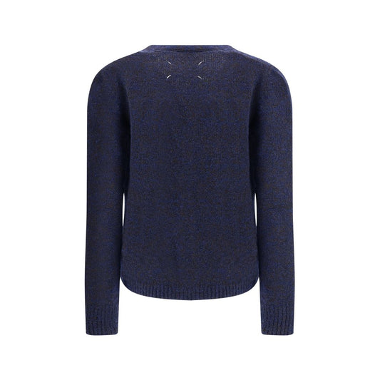 Margiela Blue Wool Cardigan