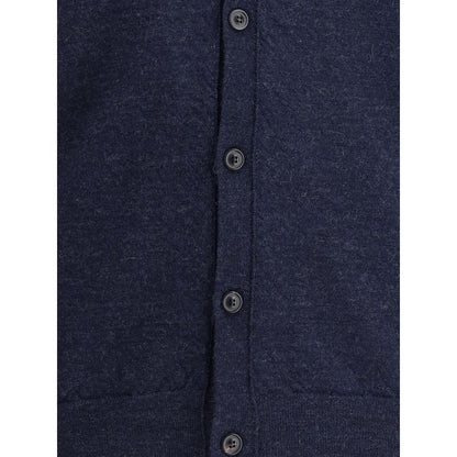 Margiela Blue Wool Cardigan