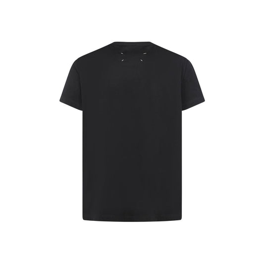 Margiela Black Cotton T-Shirt
