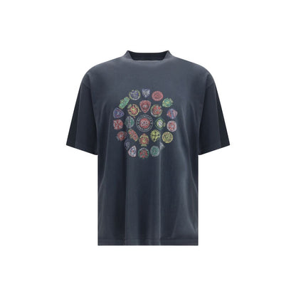 Balenciaga Black Cotton T-Shirt