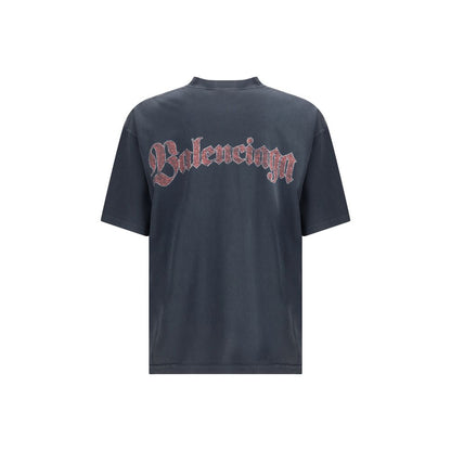 Balenciaga Black Cotton T-Shirt